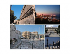 Landmarks of Bari, Italy