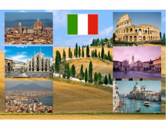 6 cities of Italy