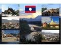 6 cities of Laos