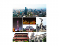 Landmarks of Guangzhou, China