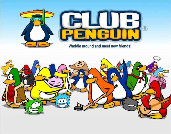 Waddle around and meet new friends!