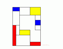 South America - in Mondrian's view