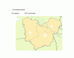 Eure (27) arrondissements