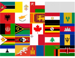 Flags with Symbols