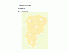 Aisne (02) arrondissements