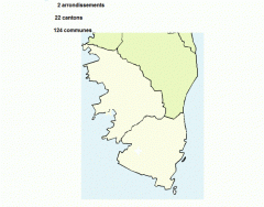Corse-du-Sud (2A) arrondissements