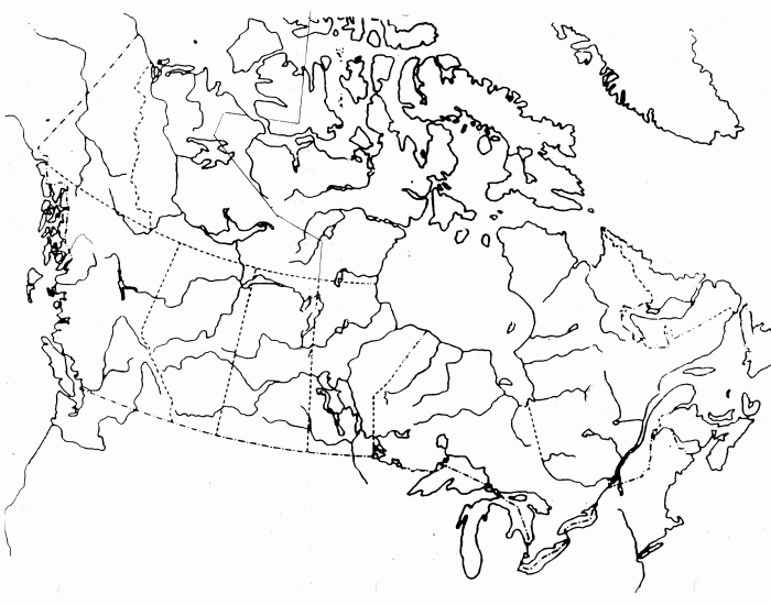 canada lakes and rivers
