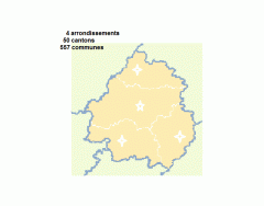 Dordogne (24) arrondissements