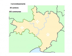 Gard (30) arrondissements