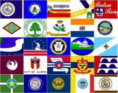 US State Capital Flags 1