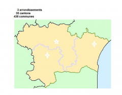 Aude (11) arrondissements