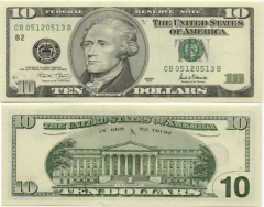 10 Dollar Bill (American)