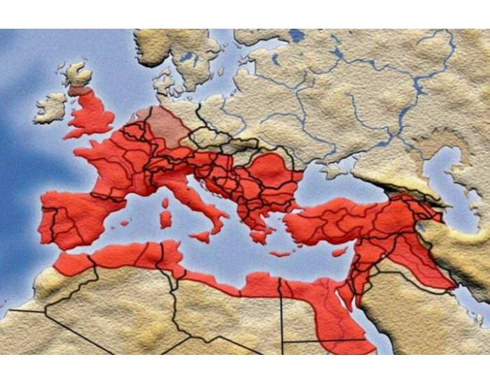 ancient rome map game — Printable Worksheet