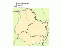Côte-d'Or (21) arrondissements