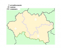 Allier (03) arrondissements