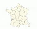 Régions françaises, shapes