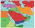 WG 4- Middle East SOL Political Map