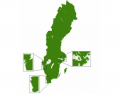 The 50 most populous municipalities in Sweden