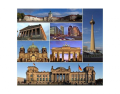 Landmarks of Berlin, Germany