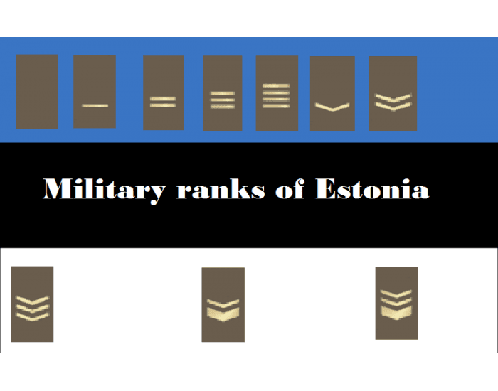 Letonia Army Ranks Military ranks of Estonia Quiz