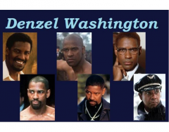 Denzel Washington's Academy Award nominated roles