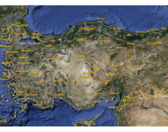 Greek toponyms in Turkey