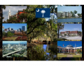 6 cities of South Carolina, USA
