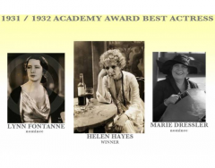 1931-32 Academy Award Best Actress