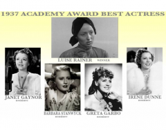 1937 Academy Award Best Actress