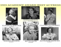 1935 Academy Award Best Actress