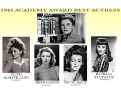 1941 Academy Award Best Actress