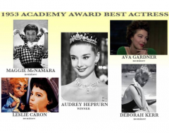 1953 Academy Award Best Actress