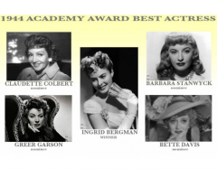 1944 Academy Award Best Actress