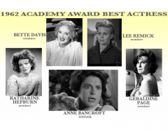 1962 Academy Award Best Actress