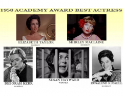 1958 Academy Award Best Actress