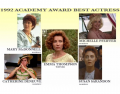 1992 Academy Award Best Actress