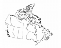 Canada Map: Providences & Islands