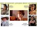 2001 Academy Award Best Actress