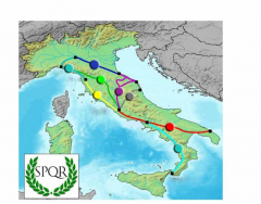 Roman Roads in Italy