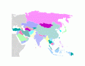 Countries of Asia and Surrounding Areas