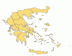 Regions (peripheries) of Greece