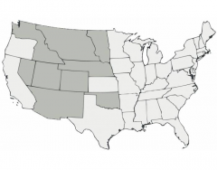 Civil War States Map