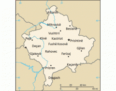 Towns of Kosovo in Serbian