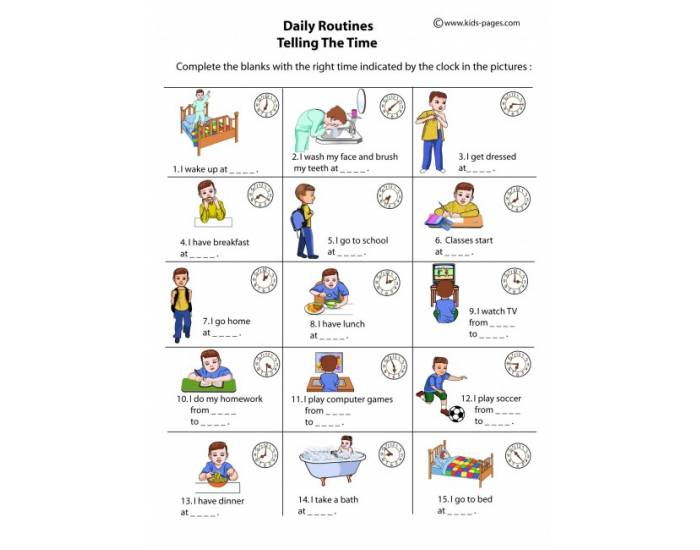 German Daily Routine Quiz