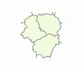 Région Limousin, départements