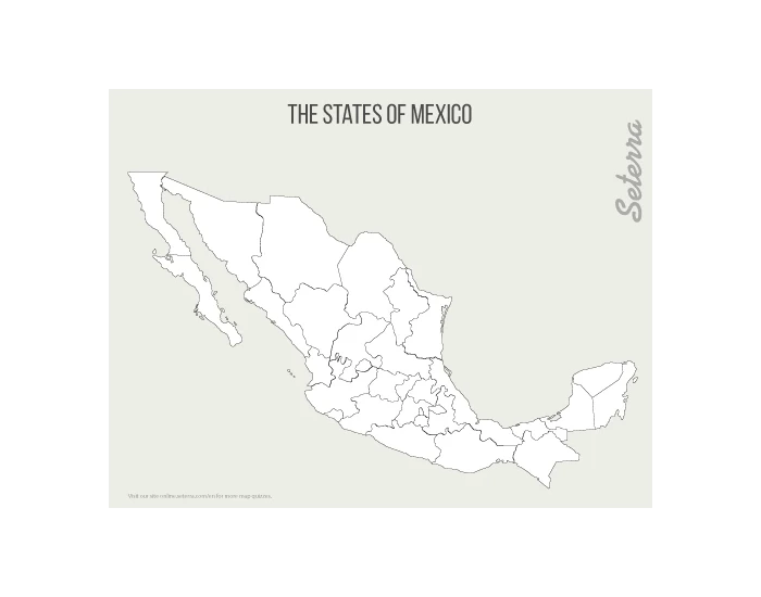 Free Printable Verse Map.pdf CEQ #8 (Mexico) Geographic Features — Printable Worksheet