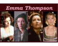 Emma Thompson's Academy Award nominated roles