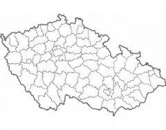 former districts of the czech republic
