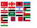 Flags of West Asia