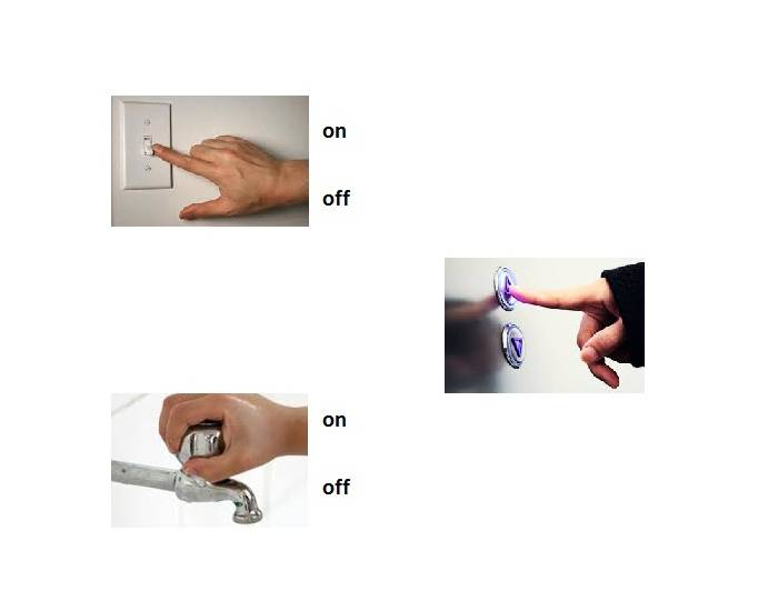 Polish vocabulary - ON-OFF — Printable Worksheet